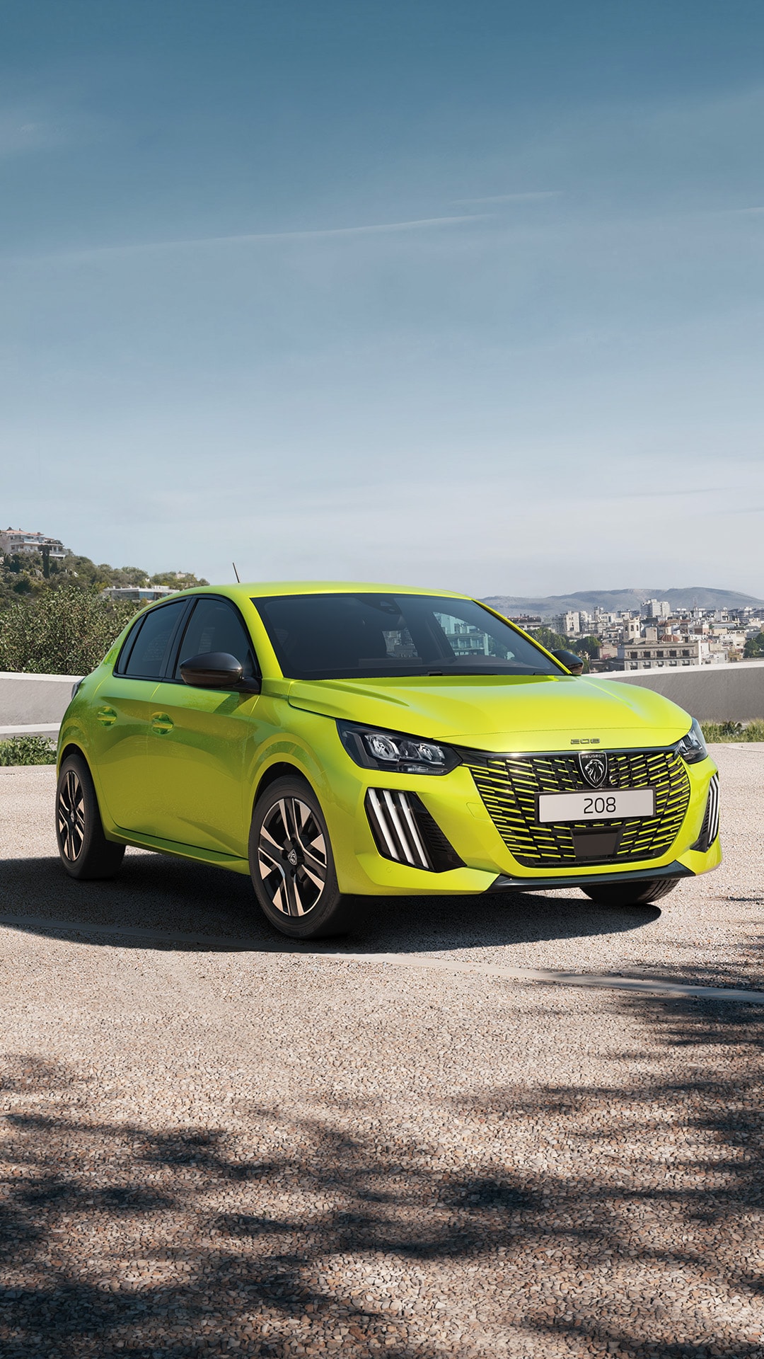 PEUGEOT 208 hybrid or petrol front view