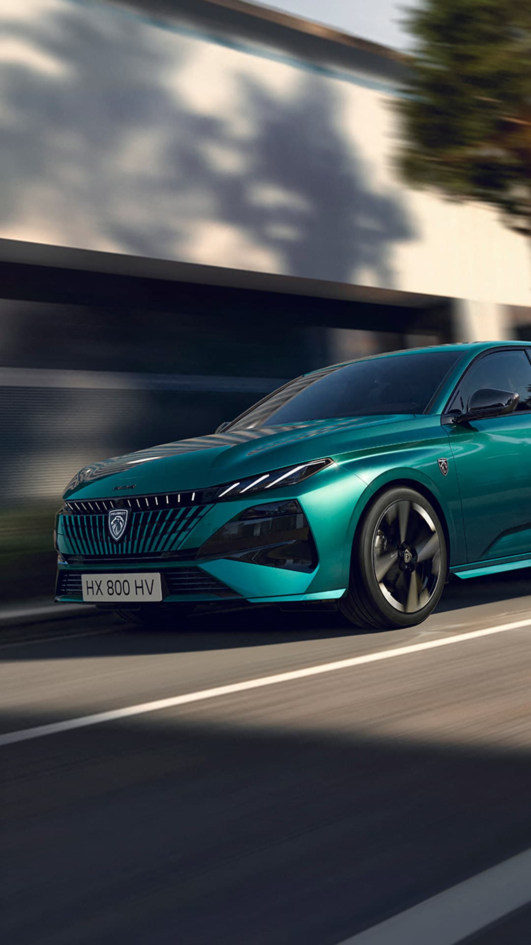 New PEUGEOT 308 front view