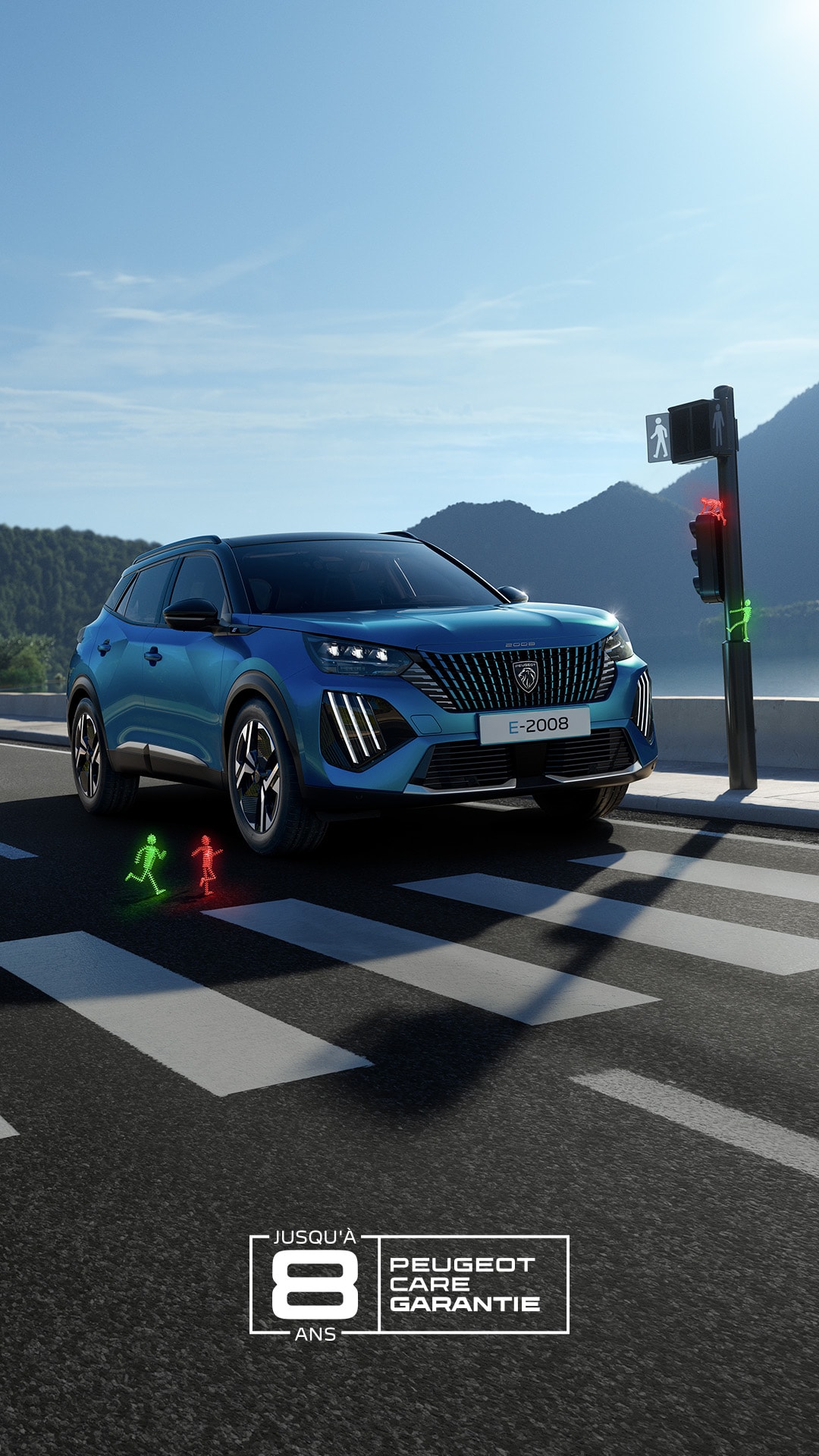 PEUGEOT 2008 hybrid or petrol front view