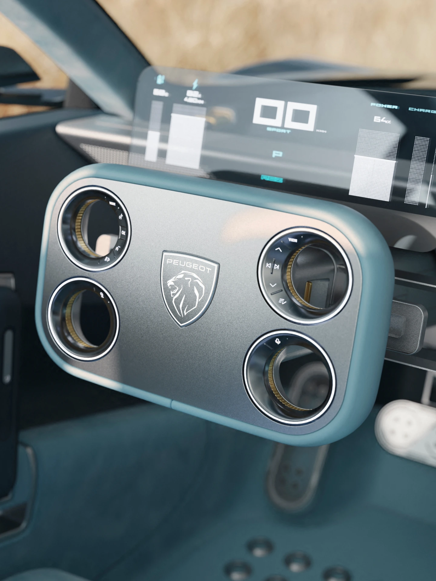 L’Hypersquare® de PEUGEOT à bord du RCZ Vision