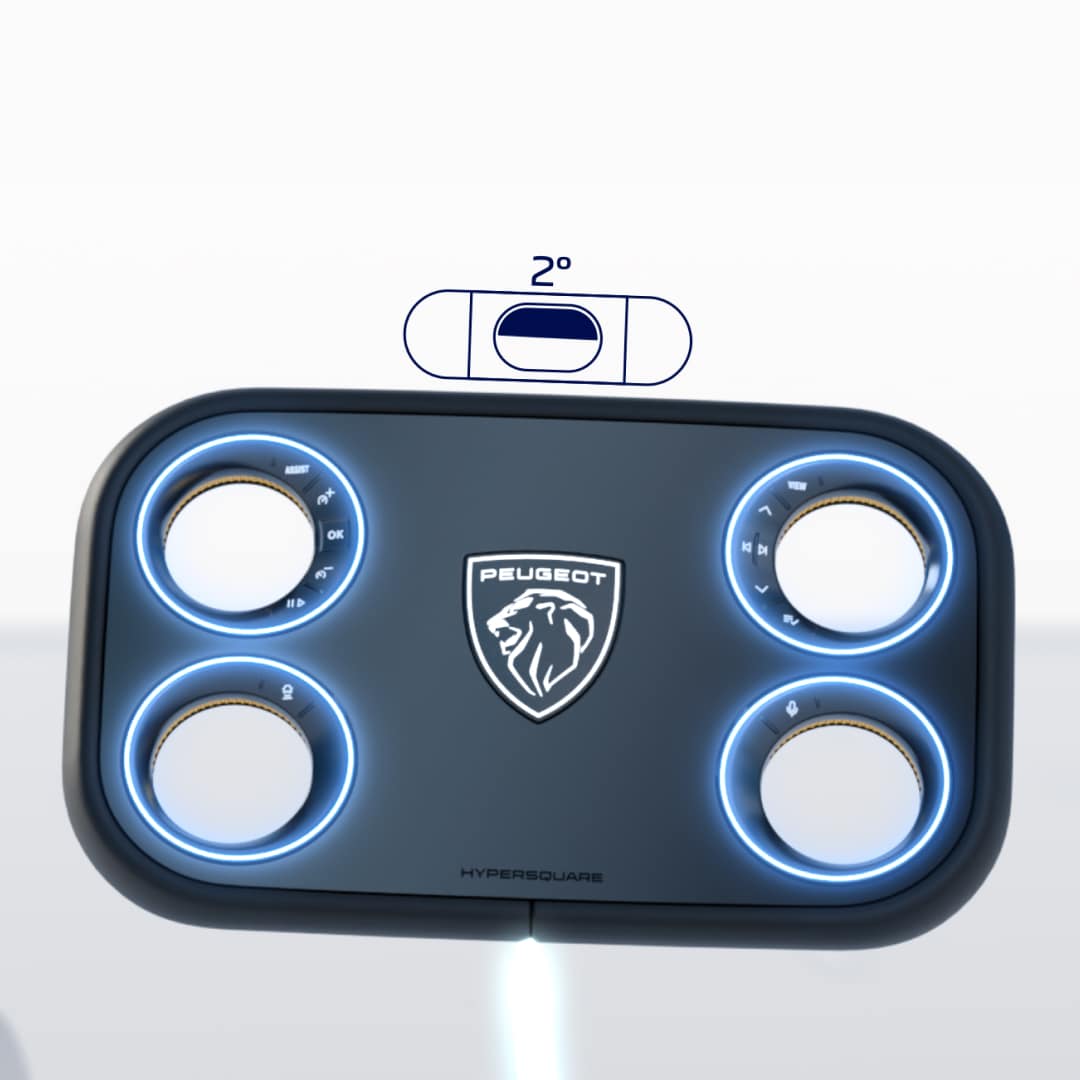 Precision et stabilite aver Peugeot Hypersquare