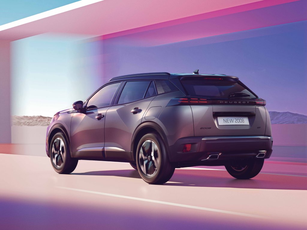 Nouveau PEUGEOT 2008 Hybride vue arrière