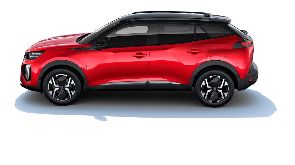 Peugeot 2008 — teinte Rouge Elixir
