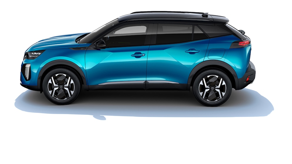 Peugeot 2008 en Bleu Obsession