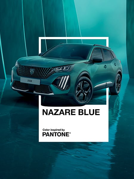 Pantone x PEUGEOT 2008 Nazare blue