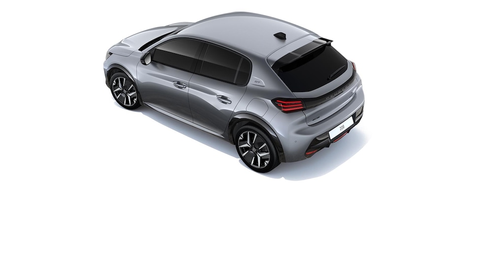 Peugeot 208 — teinte Gris Artense