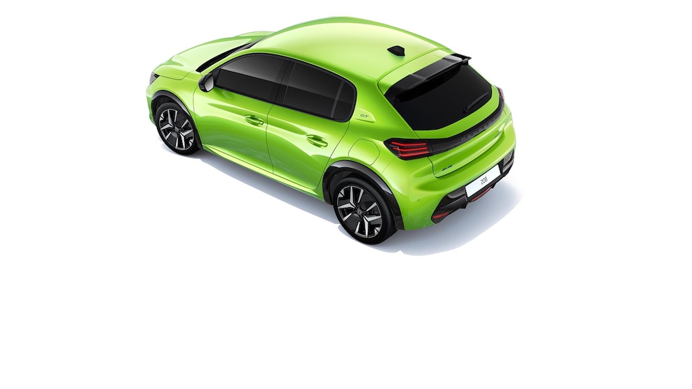 Peugeot 208 — teinte Jaune Agueda