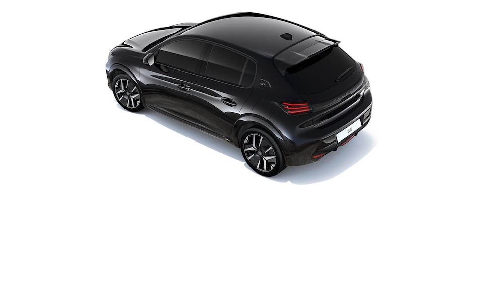 Peugeot 208 — teinte Noir Perla Nera