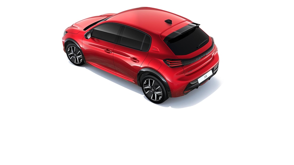 Peugeot 208 — teinte Rouge Elixir