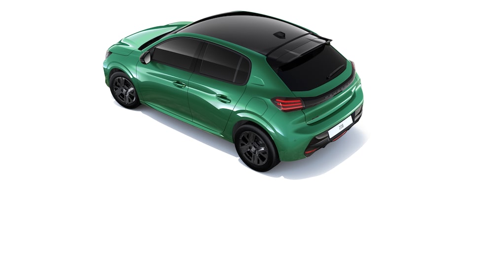 Peugeot 208 en Vert Alvao