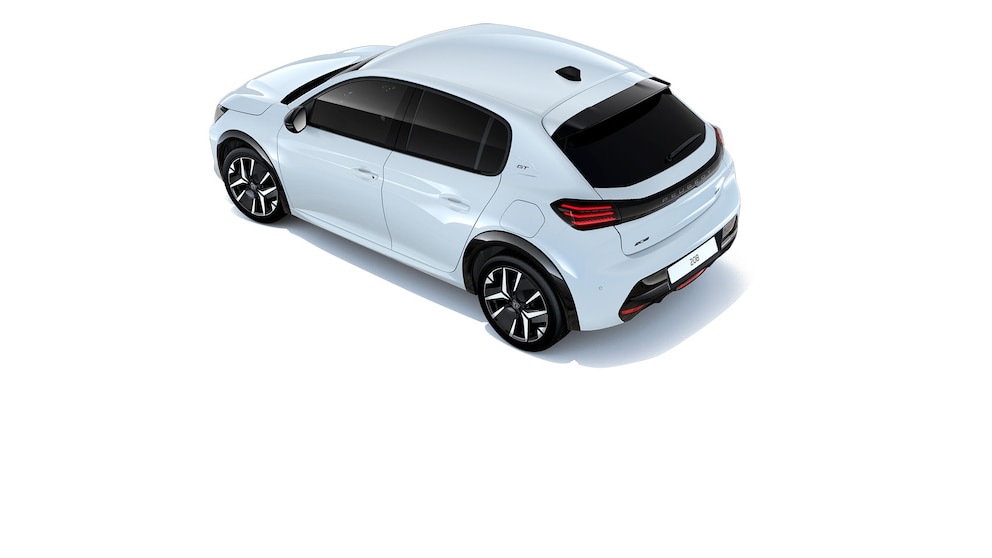Peugeot 208 — teinte Blanc Okenite