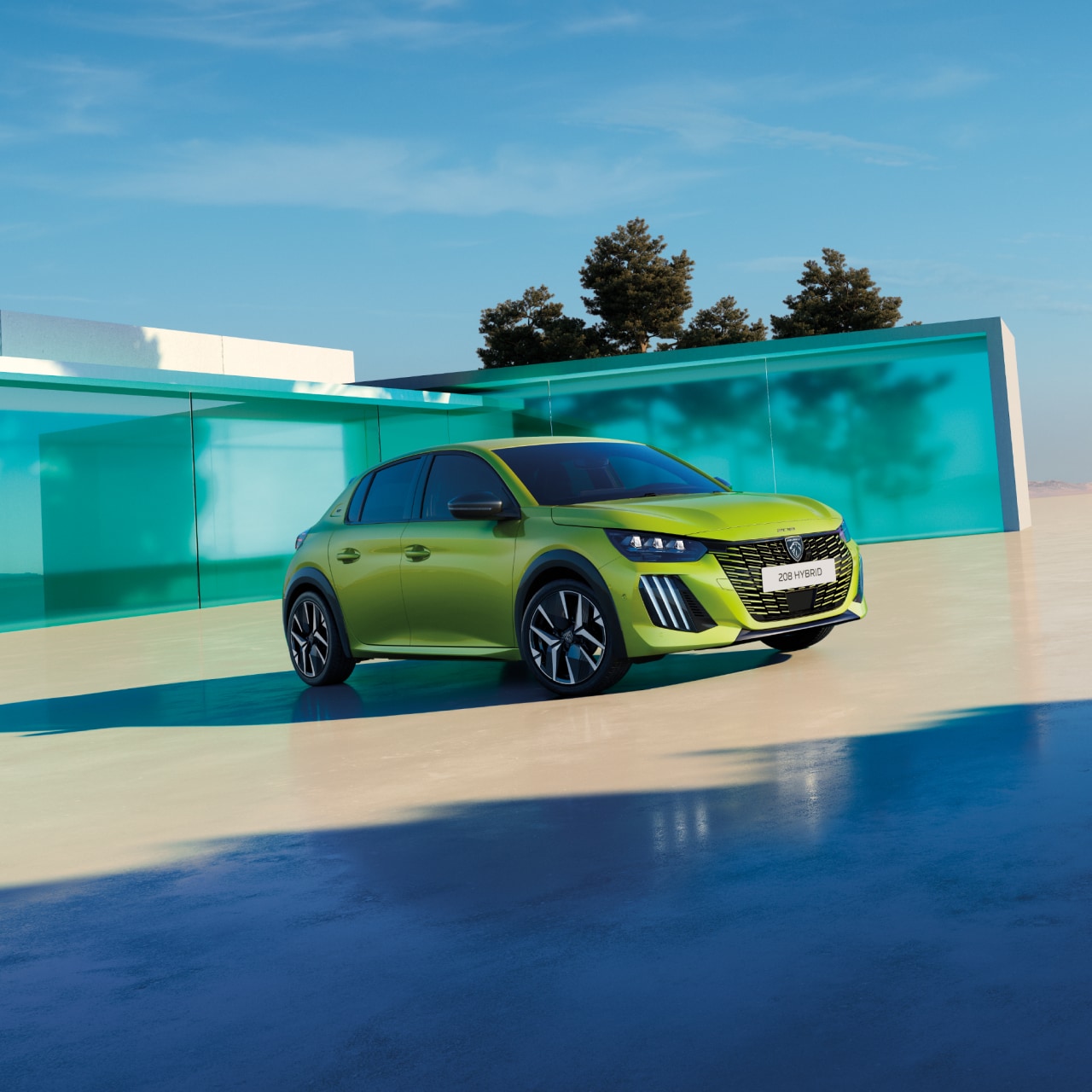 PEUGEOT 208 front view