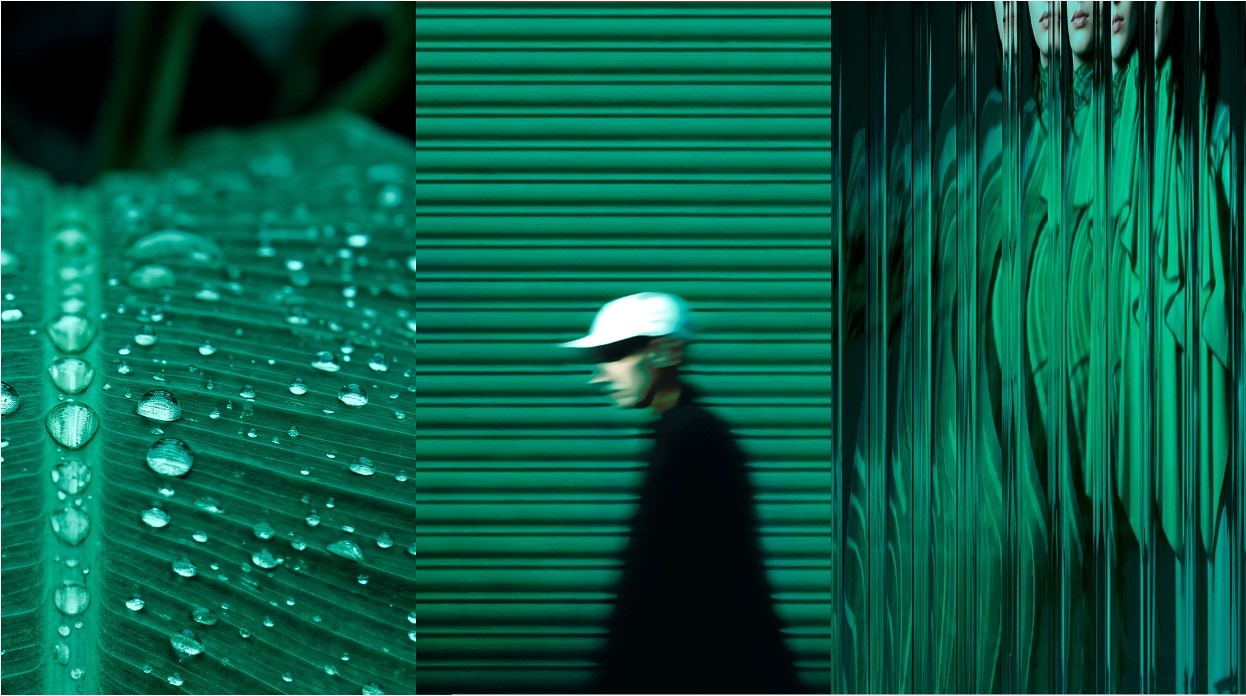 Trois images Pantone