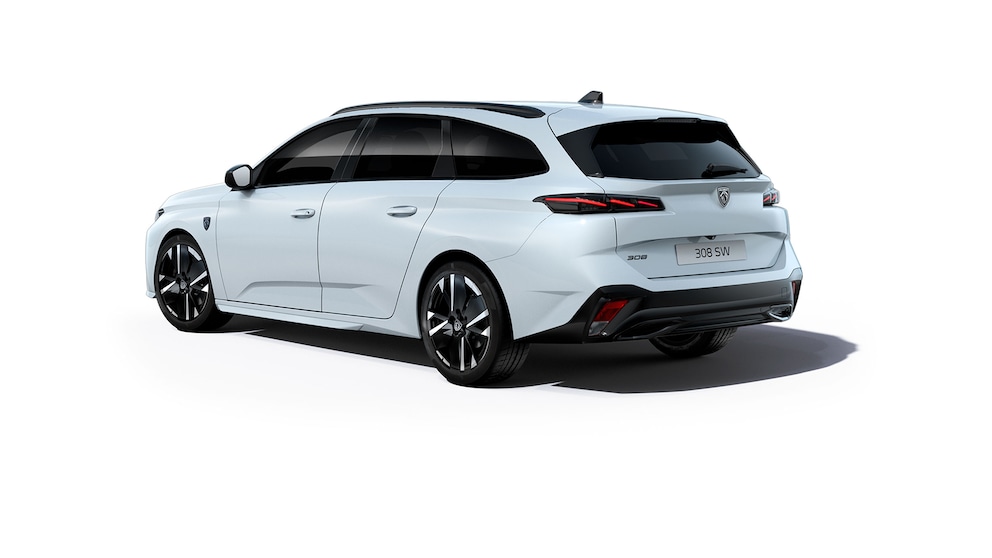 Peugeot 308 SW — teinte Blanc Okenite