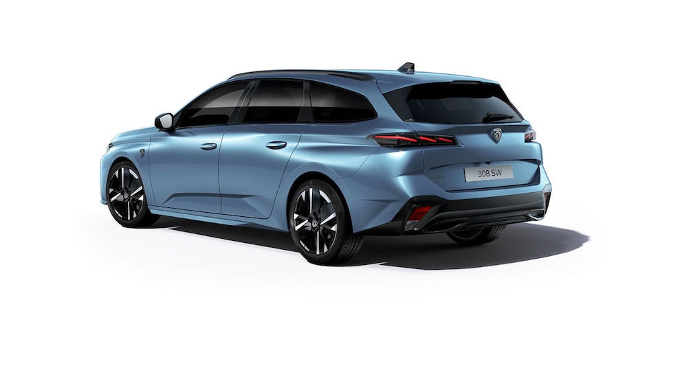 Peugeot 308 SW en Bleu Ingaro