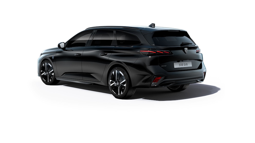 Peugeot 308 SW — teinte Noir Perla Nera
