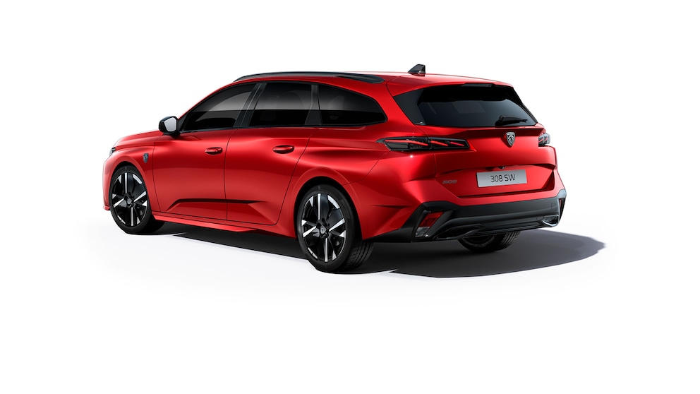 Peugeot 308 SW — teinte Rouge Elixir