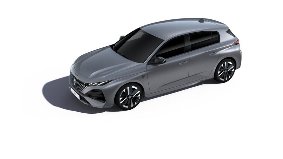 Peugeot 308 — teinte Gris Artense