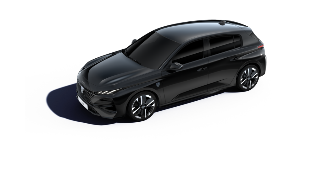 Peugeot 308 — teinte Noir Perla Nera