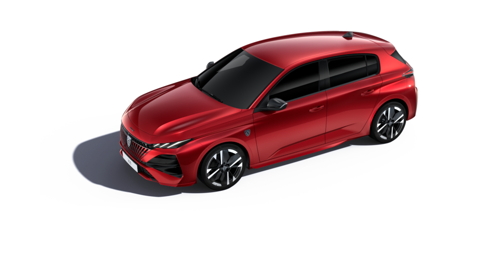 Peugeot 308 — teinte Rouge Elixir