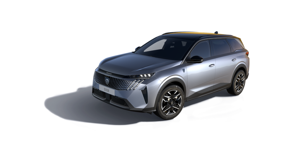 Peugeot 5008 — teinte Gris Artense