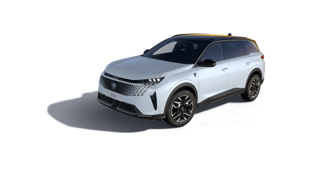 Peugeot 5008 — teinte Blanc Okenite