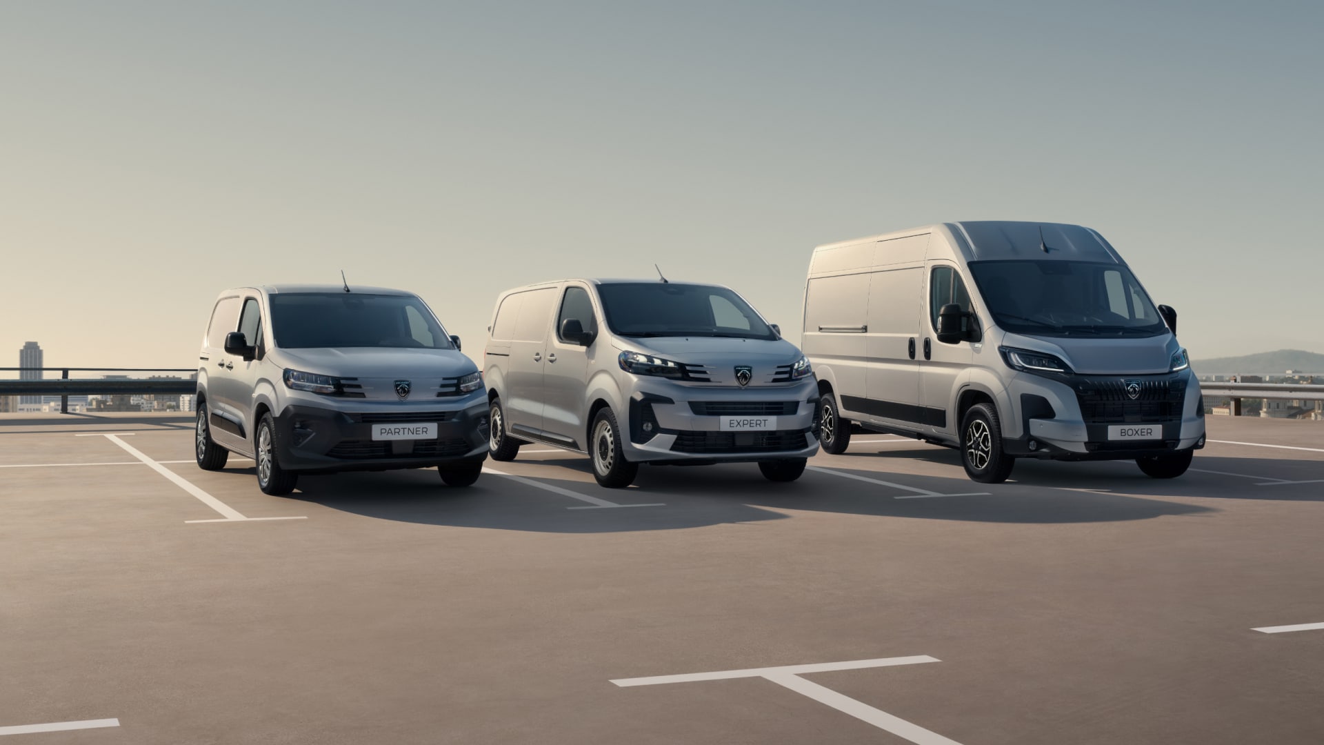Gamme véhicules utilitaires PEUGEOT