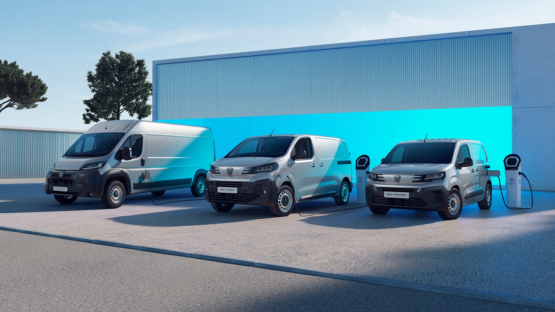 Gamme électrique VU PEUGEOT