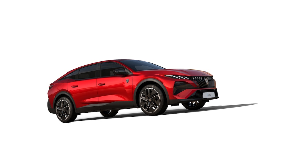 Peugeot 408 — teinte Rouge Elixir