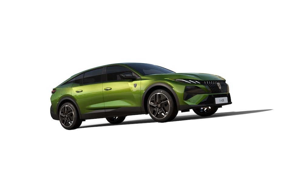 Peugeot 408 — teinte Vert Fascinant
