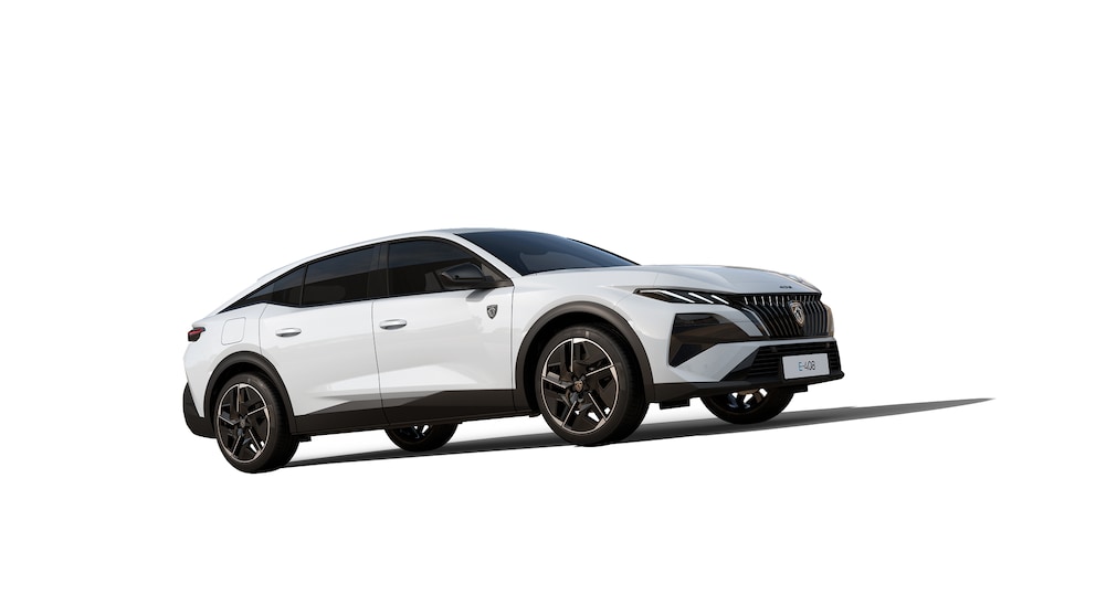 Peugeot 408 — teinte Blanc Okenite